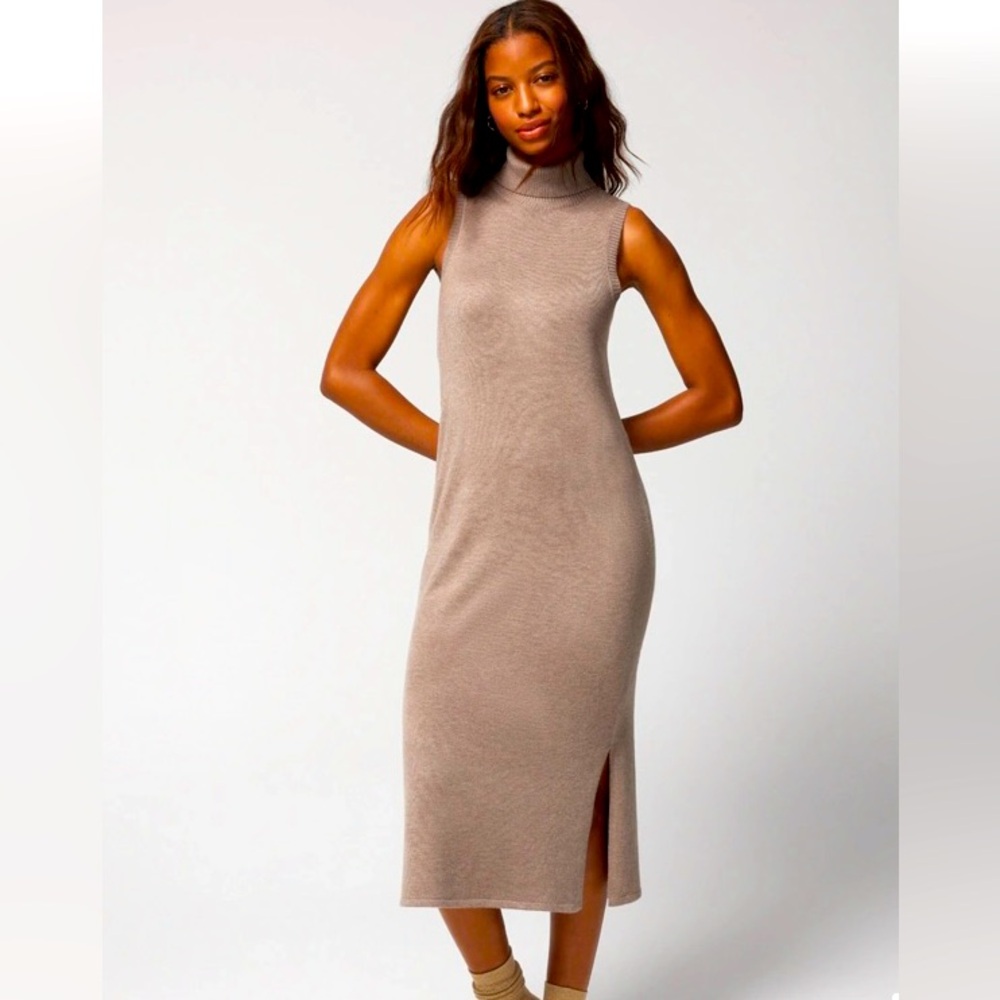 Super soft sleeveless sweater dress, Soma size XL - Picture 10 of 16
